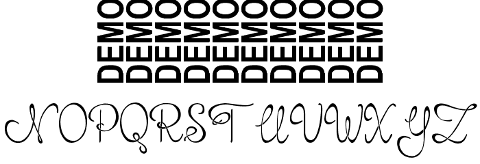 Orhydea Demo Font OTHER CHARS