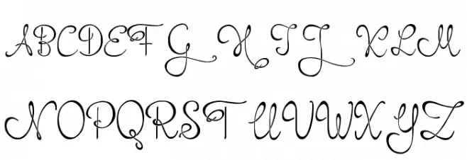 Orhydea Demo Schriftart Groß