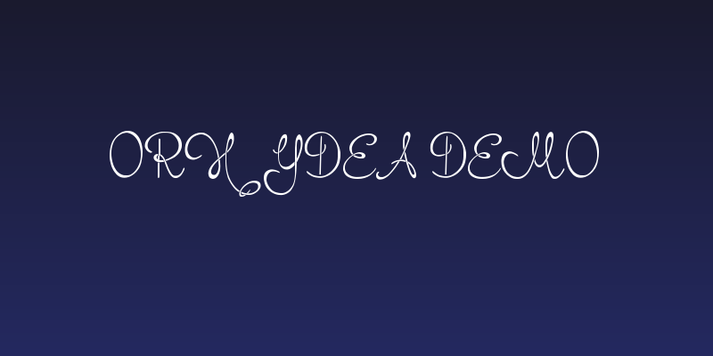 Orhydea Demo Social Header