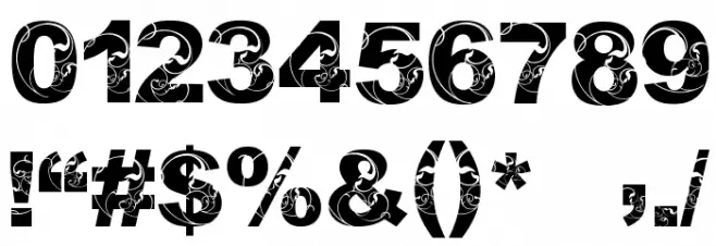 Orial_ Bold Font OTHER CHARS