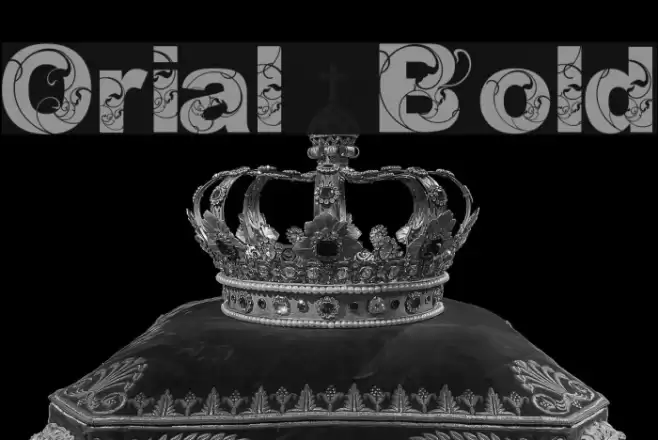 Orial_ Bold Font examples