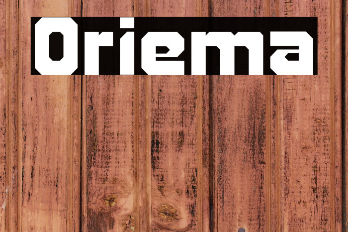 Oriema Example 1