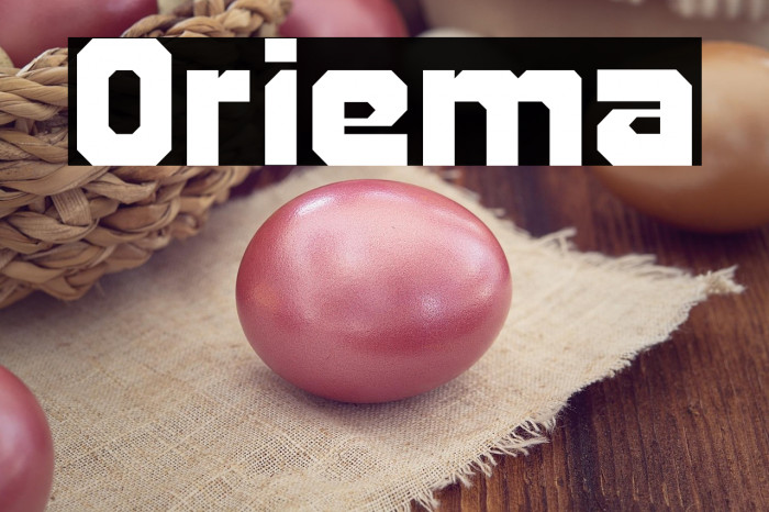 Oriema Example 3