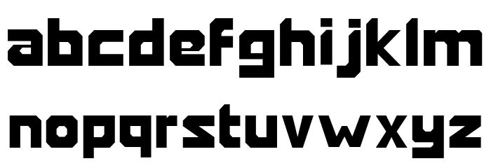 Oriema Font LOWERCASE
