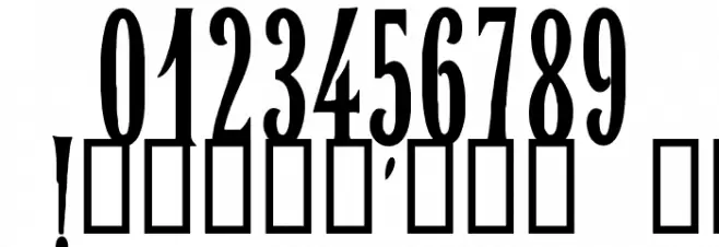 Orient Express Font OTHER CHARS