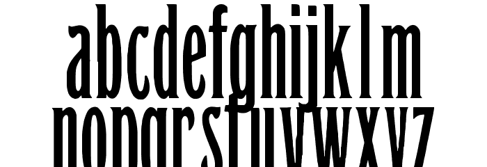 Orient Express Font LOWERCASE