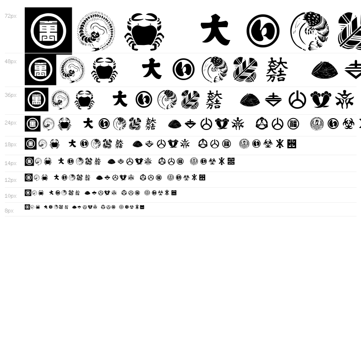 Orient Pattern Dings Set 2 Waterfall