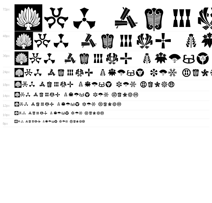 Orient Pattern Dings Set 3 Waterfall