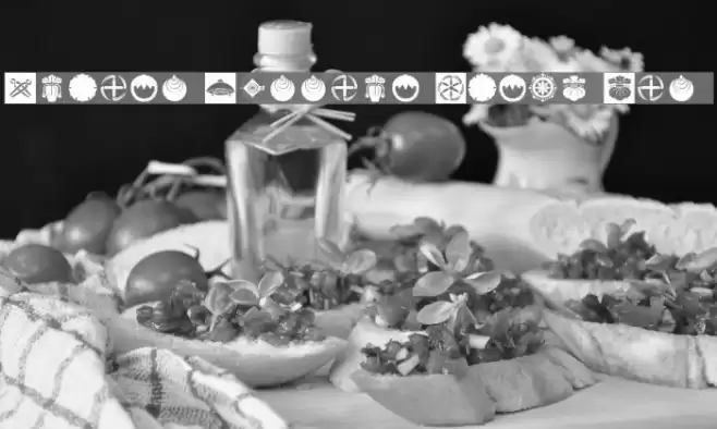 Orient Pattern Dings Set 4 Font examples