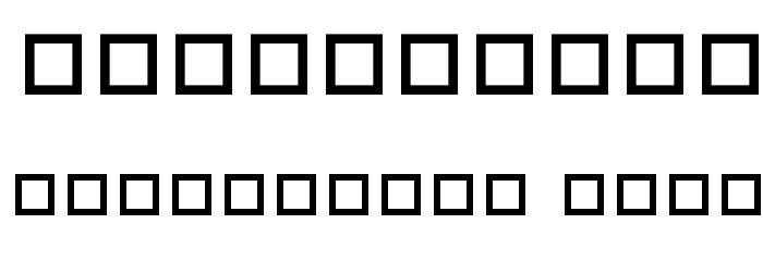 Orient Pattern Dings Set 5 Font OTHER CHARS