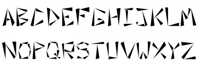 Orient Schriftart Groß