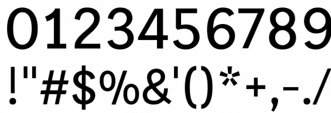 Orienta Font OTHER CHARS