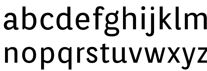 Orienta Font LOWERCASE
