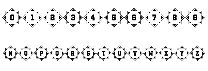Oriental 1 Regular Font OTHER CHARS