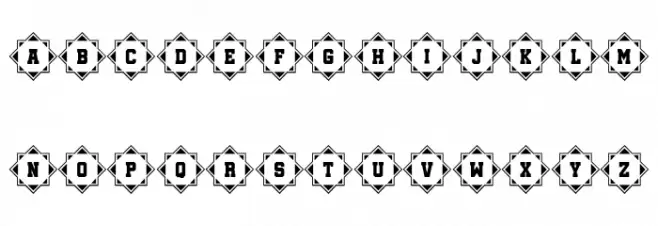 Oriental 1 Regular Fonte MAIÚSCULAS