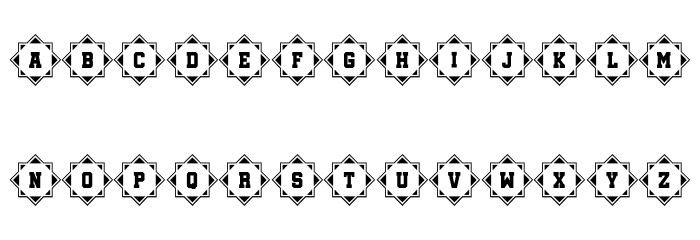Oriental 1 Regular Font LOWERCASE