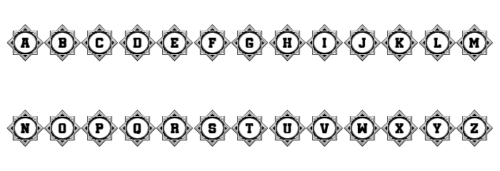 Oriental 2 Regular Font LOWERCASE