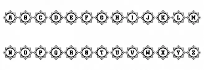 Oriental 2 Regular फ़ॉन्ट लोअरकेस