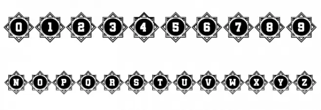 Oriental 4 Regular Font OTHER CHARS