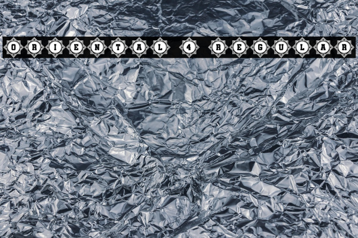 Oriental 4 Regular Example 3