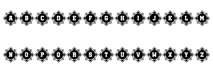 Oriental 5 Regular Font LOWERCASE