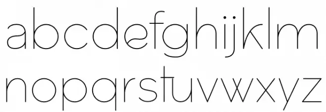 Oriental Cats Light फ़ॉन्ट लोअरकेस