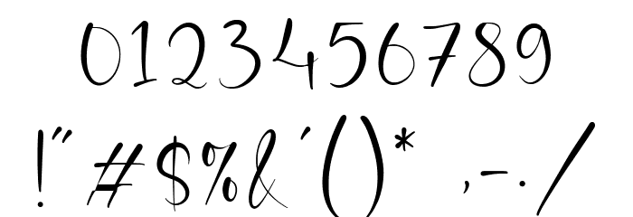 Oriental Dream Font OTHER CHARS