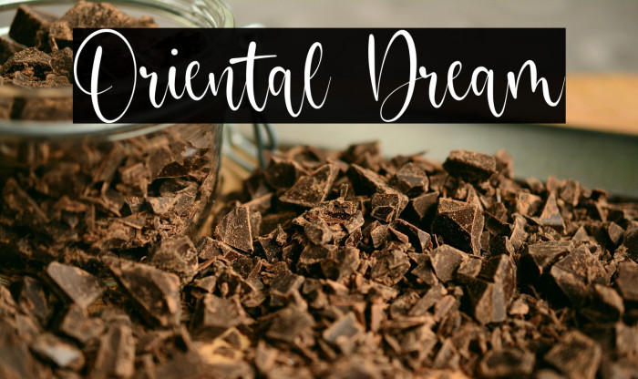 Oriental Dream Example 1