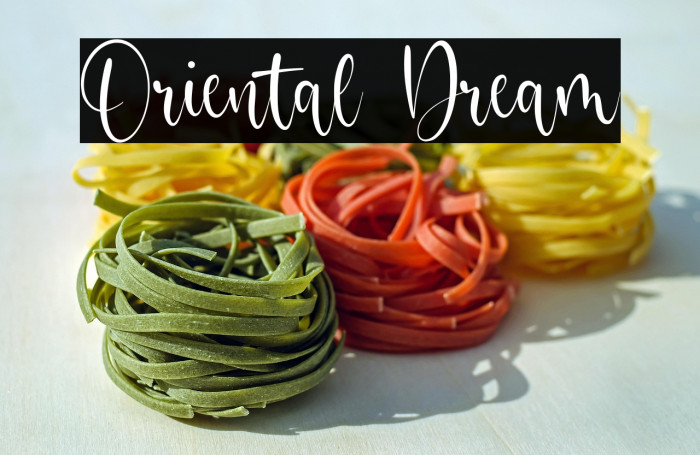 Oriental Dream Example 3