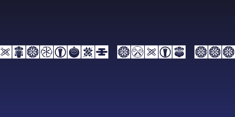 Oriental Icons III Social Header