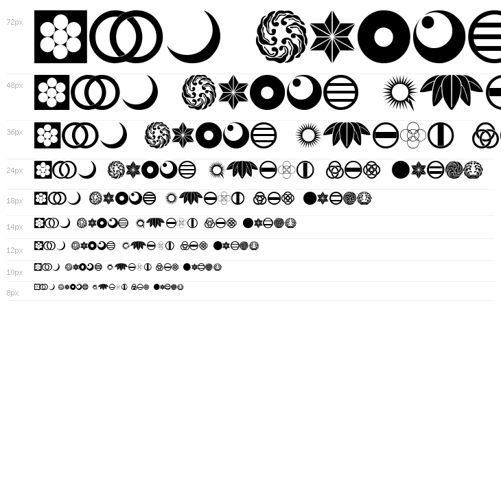 Oriental Icons IV Waterfall