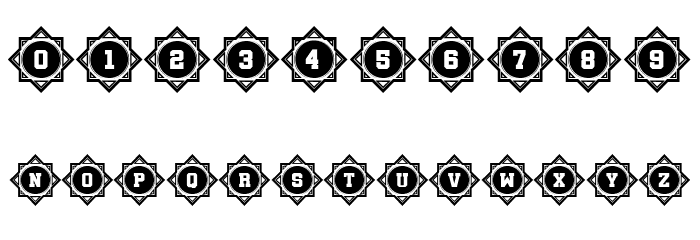 Oriental Regular Font OTHER CHARS