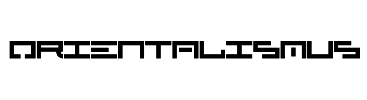 Orientalismus  Descarca Fonturi Gratis