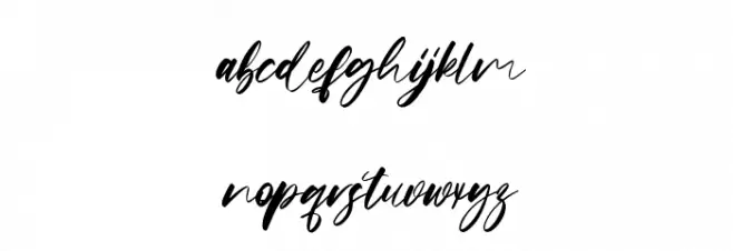 Origa Script Polices MINUSCULES