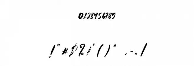 OrigaScript-Regular Font Alte caractere