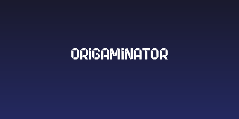 Origaminator Social Header