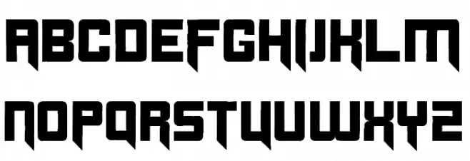 Origicide Font Litere mari