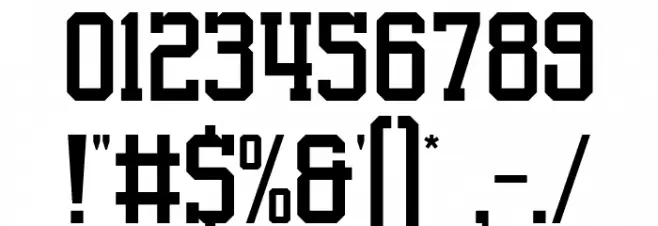 Origin Athletic फ़ॉन्ट अन्य घर का काम