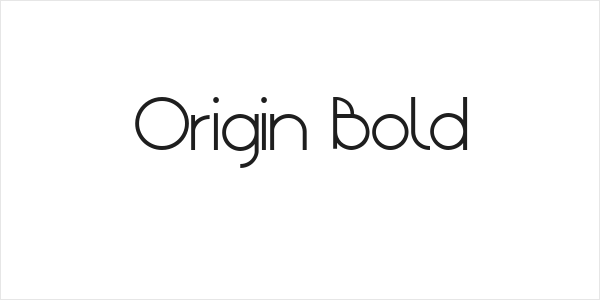 Origin Bold Logo
