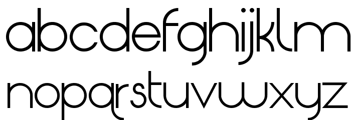 Origin Bold Font LOWERCASE