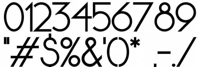 Origin Extra Bold Font OTHER CHARS