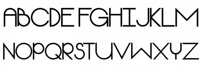 Origin Extra Bold 字体 大写