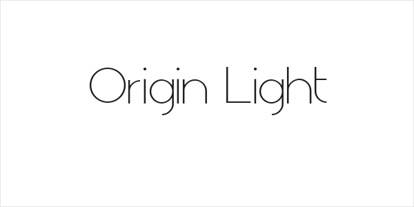 Origin Light Logo