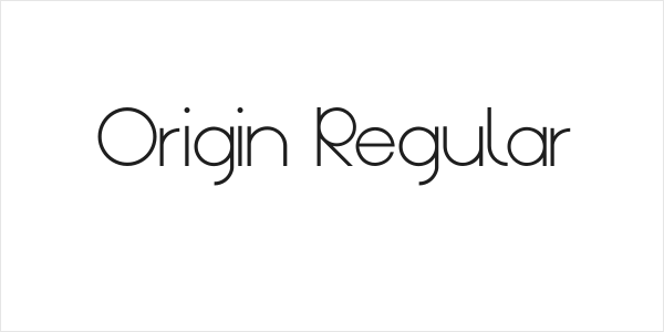 Origin Regular Logo