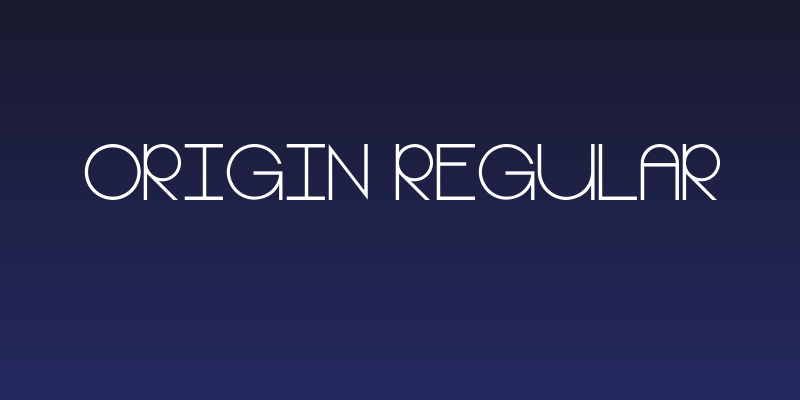 Origin Regular Social Header