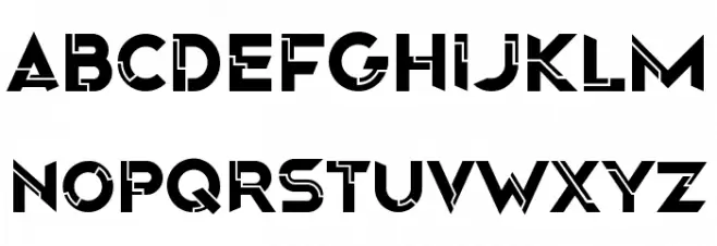 Origin Tech Demo Caratteri MINUSCOLO