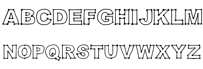 Original 301 Font LOWERCASE