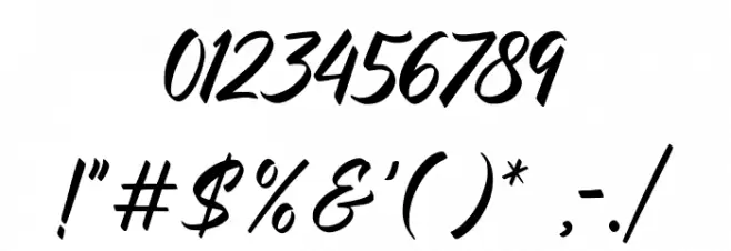 Original Factory Font OTHER CHARS