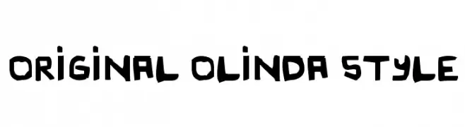 Original Olinda Style  Frei Schriftart Herunterladen