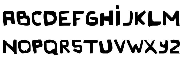 Original Olinda Style Font LOWERCASE